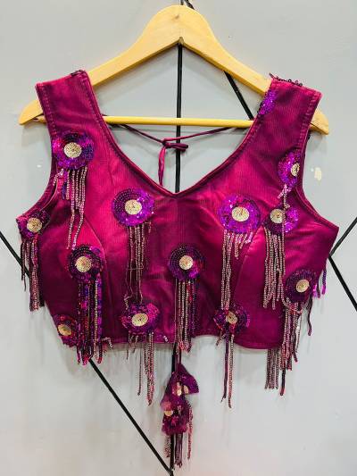 RK Vol 1 By Sagar Impex Designer Sequence Work Blouse Collection